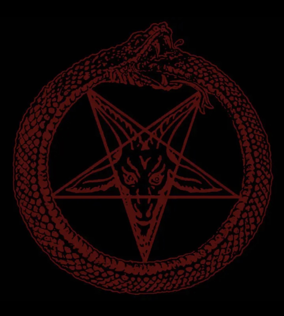 Baphomet Ouroboros Shirt