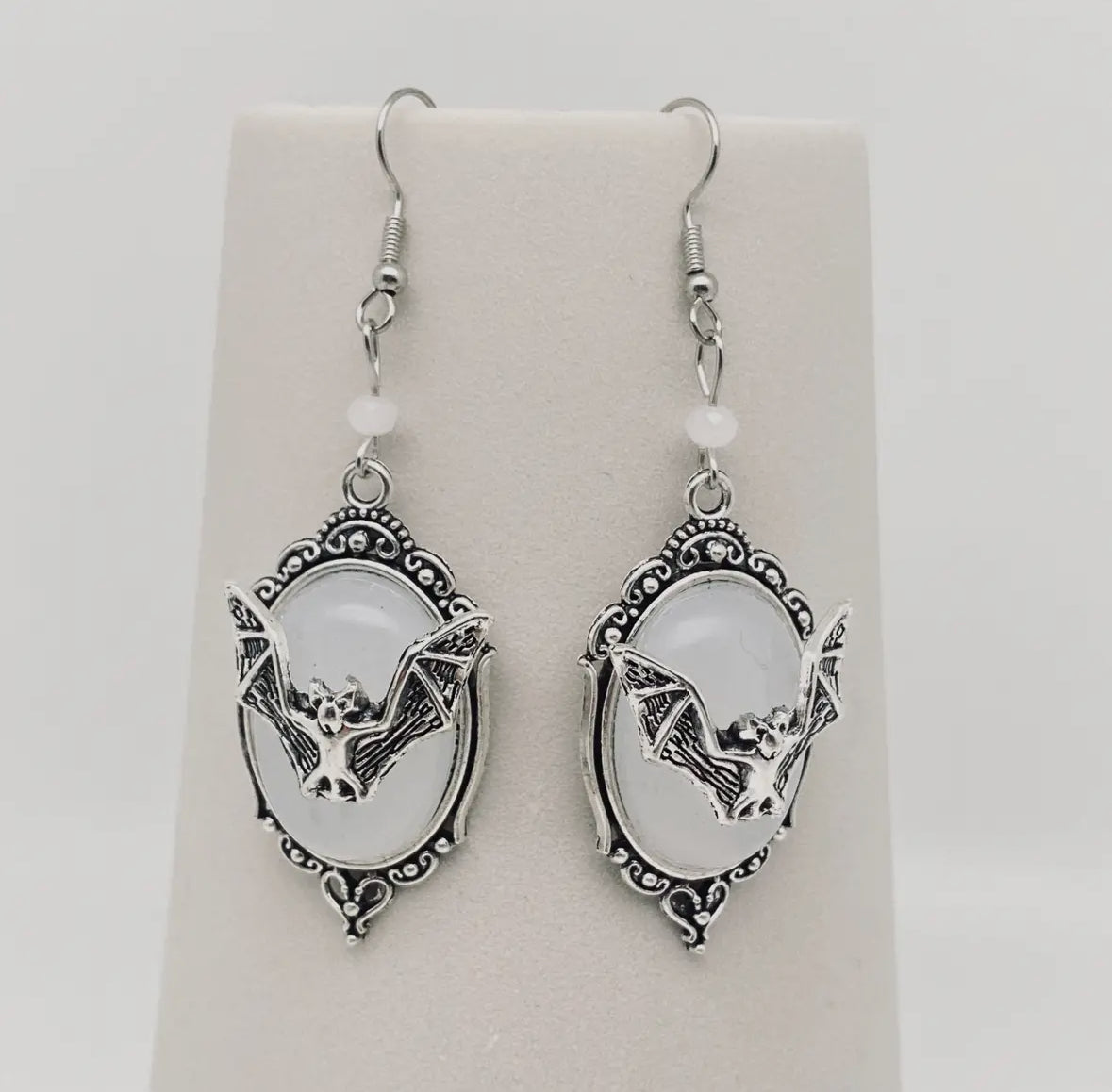 Gothic Bat Earrings