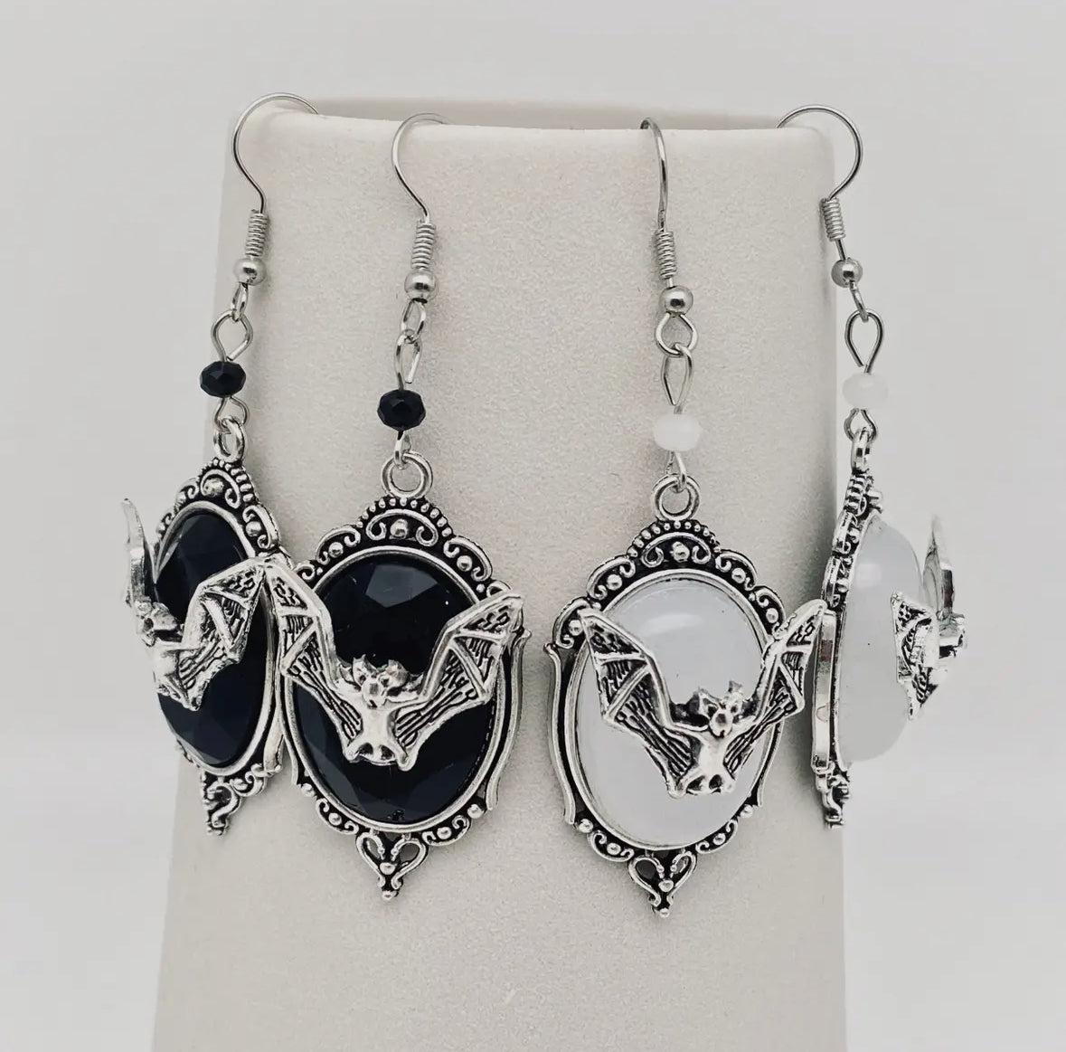 Gothic Bat Earrings