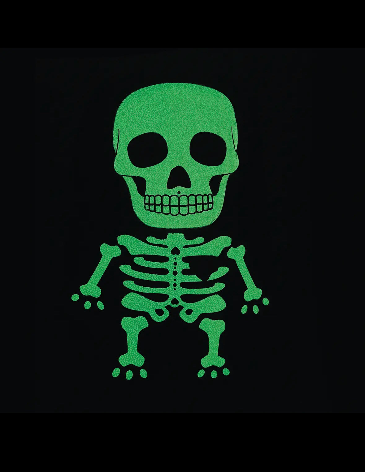Glow In The Dark Skeleton Backpack