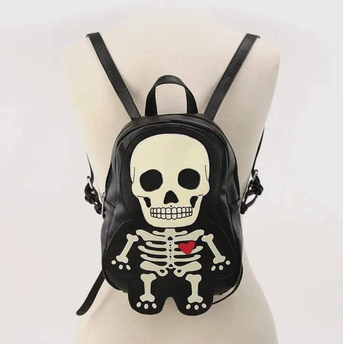 Glow In The Dark Skeleton Backpack