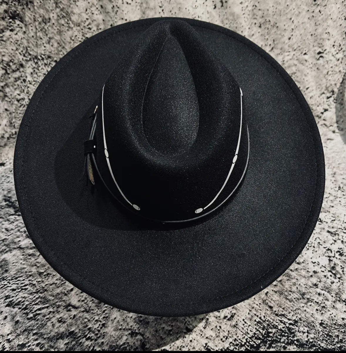 Hearse Bars Felt Hat
