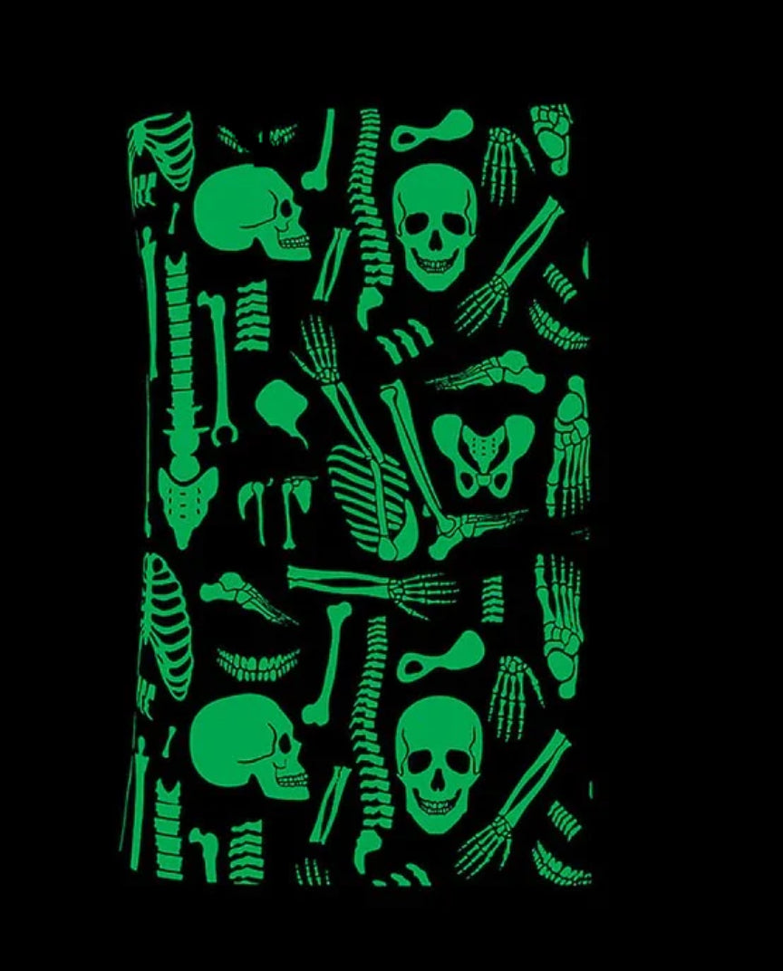 Glow in the Dark Skeleton Parts Wallet