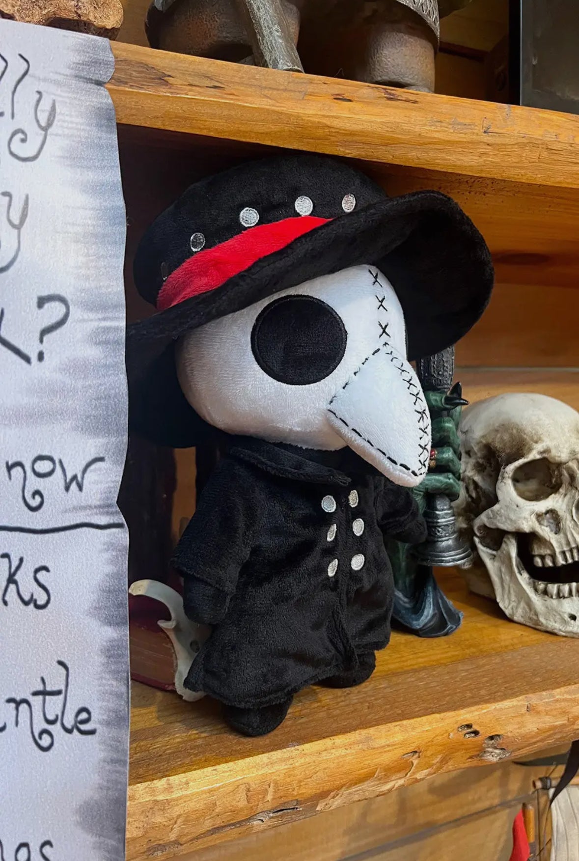 Plague Doctor Plush Toy