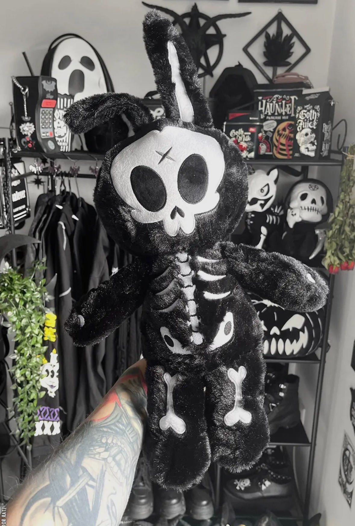 RIP Rabbit Plush Toy