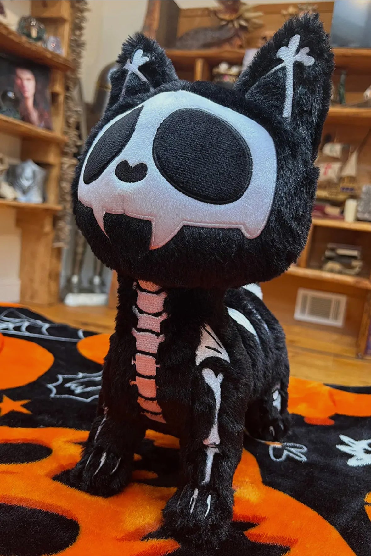 Skelekitty Plush Toy