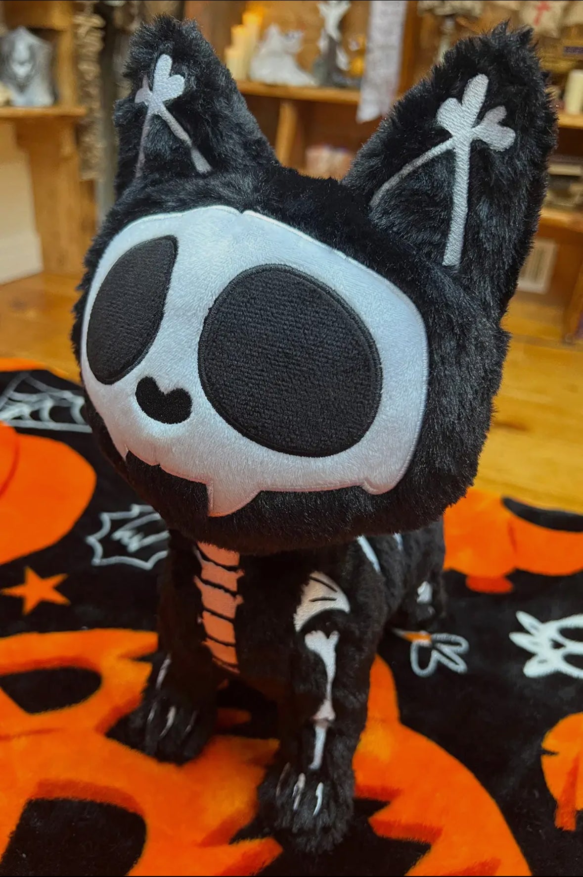 Skelekitty Plush Toy