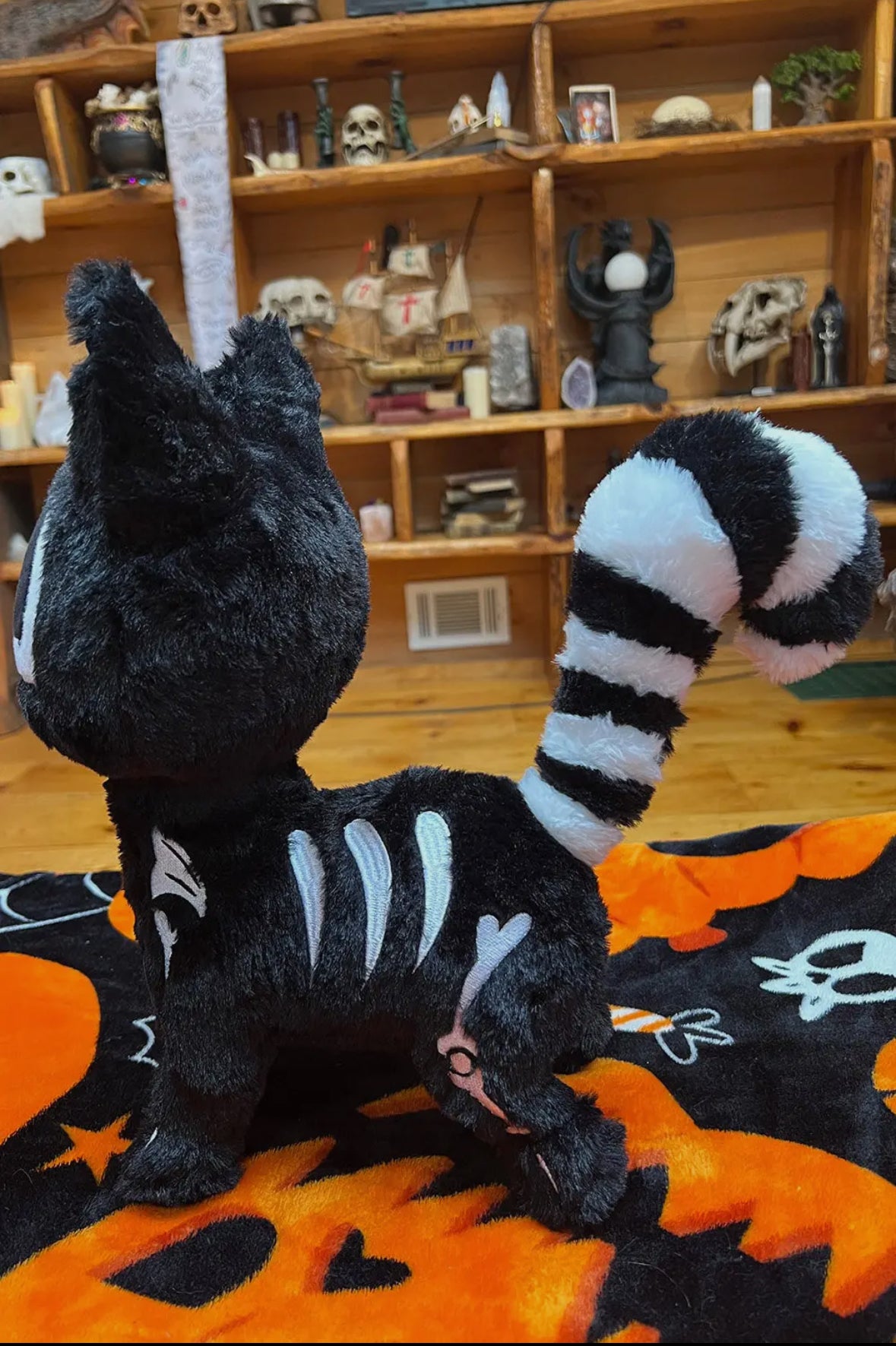 Skelekitty Plush Toy