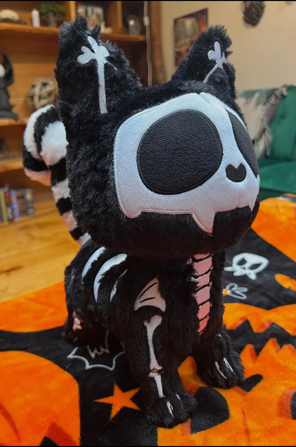 Skelekitty Plush Toy