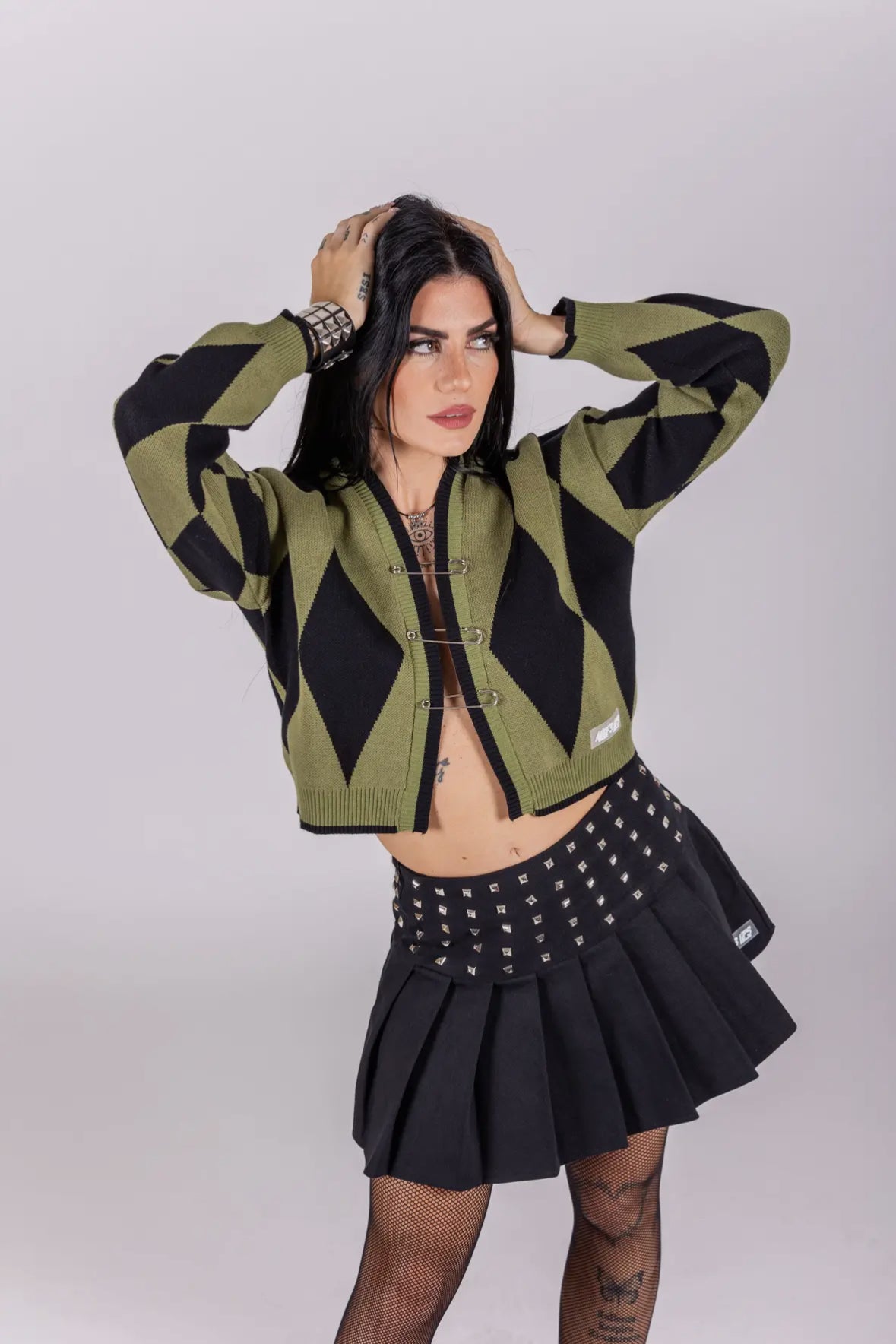 PUNK IS NOT DEAD Mini Skirt