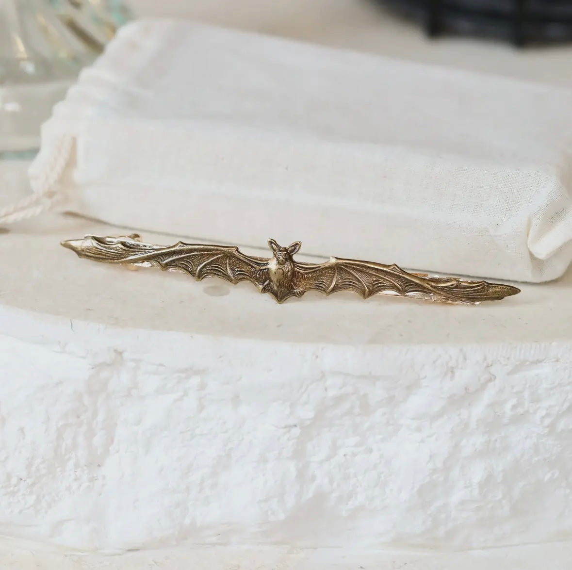 Bat Barrette Clip