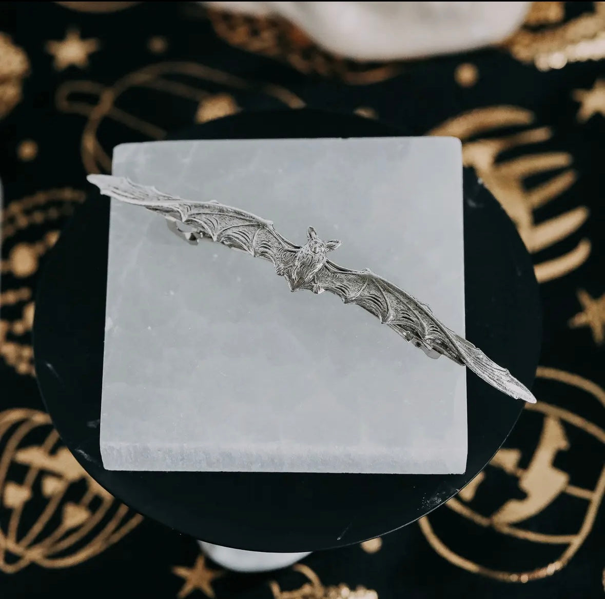 Bat Barrette Clip