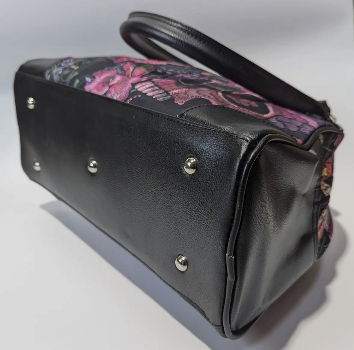 Skulls and Flowers Purse