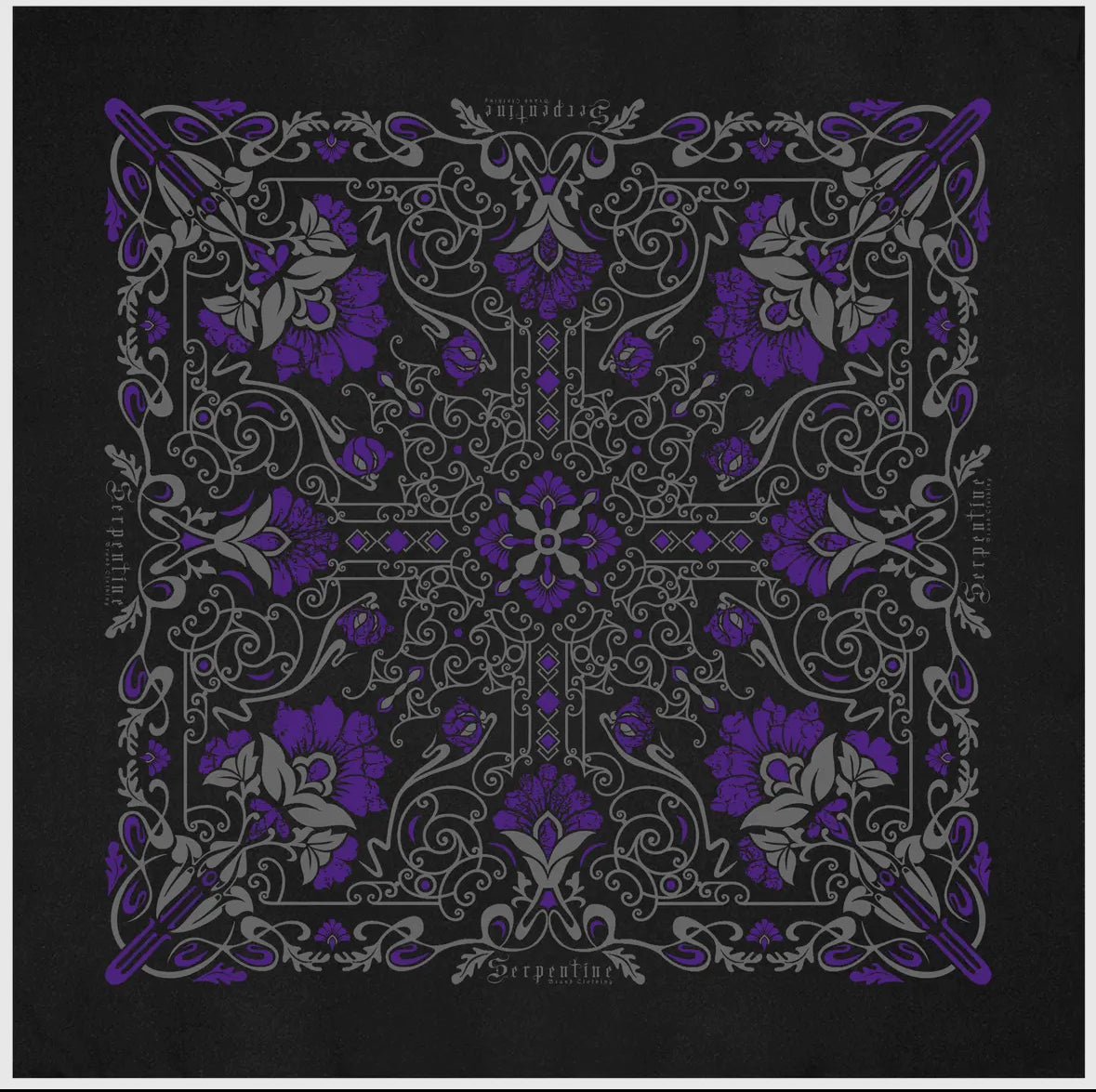Orchids Nouveau Bandana