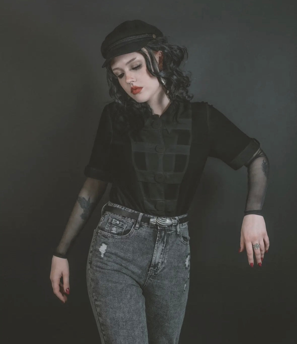 Scissorhands Button Down