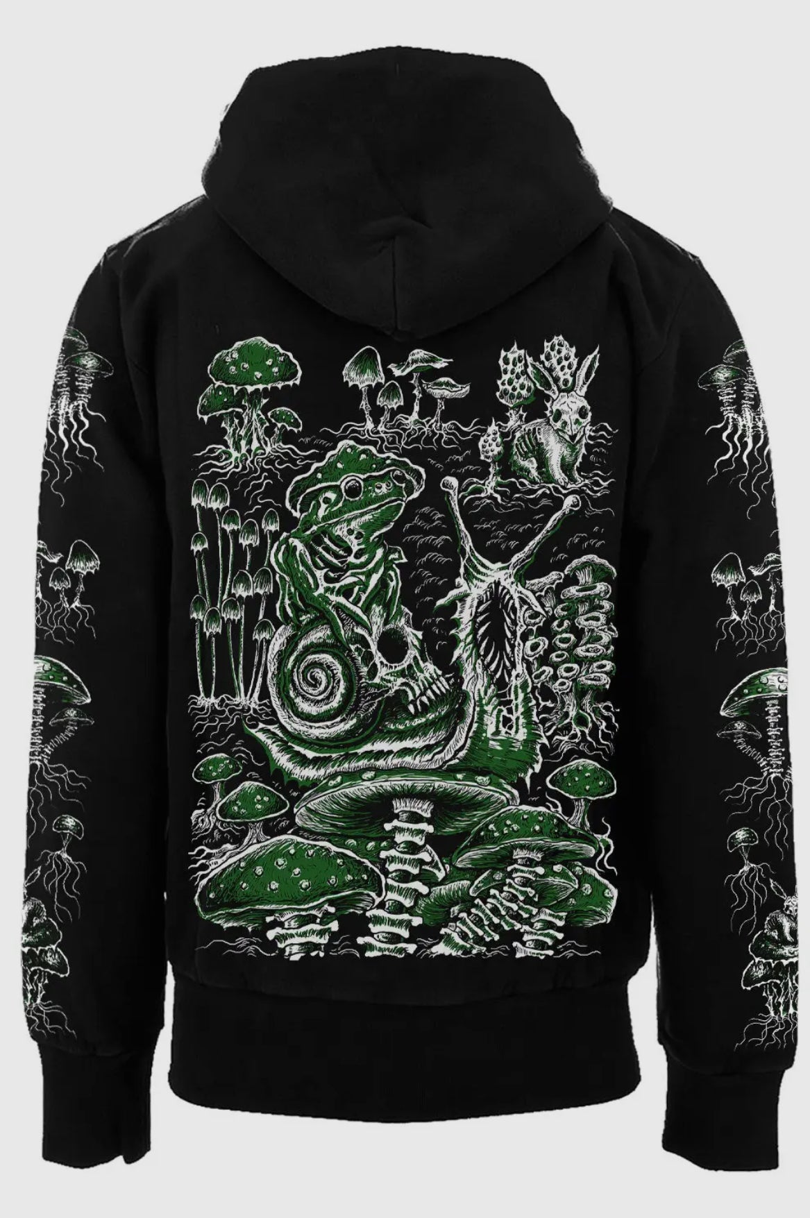 Dark Cottage Zip Up Hoodie