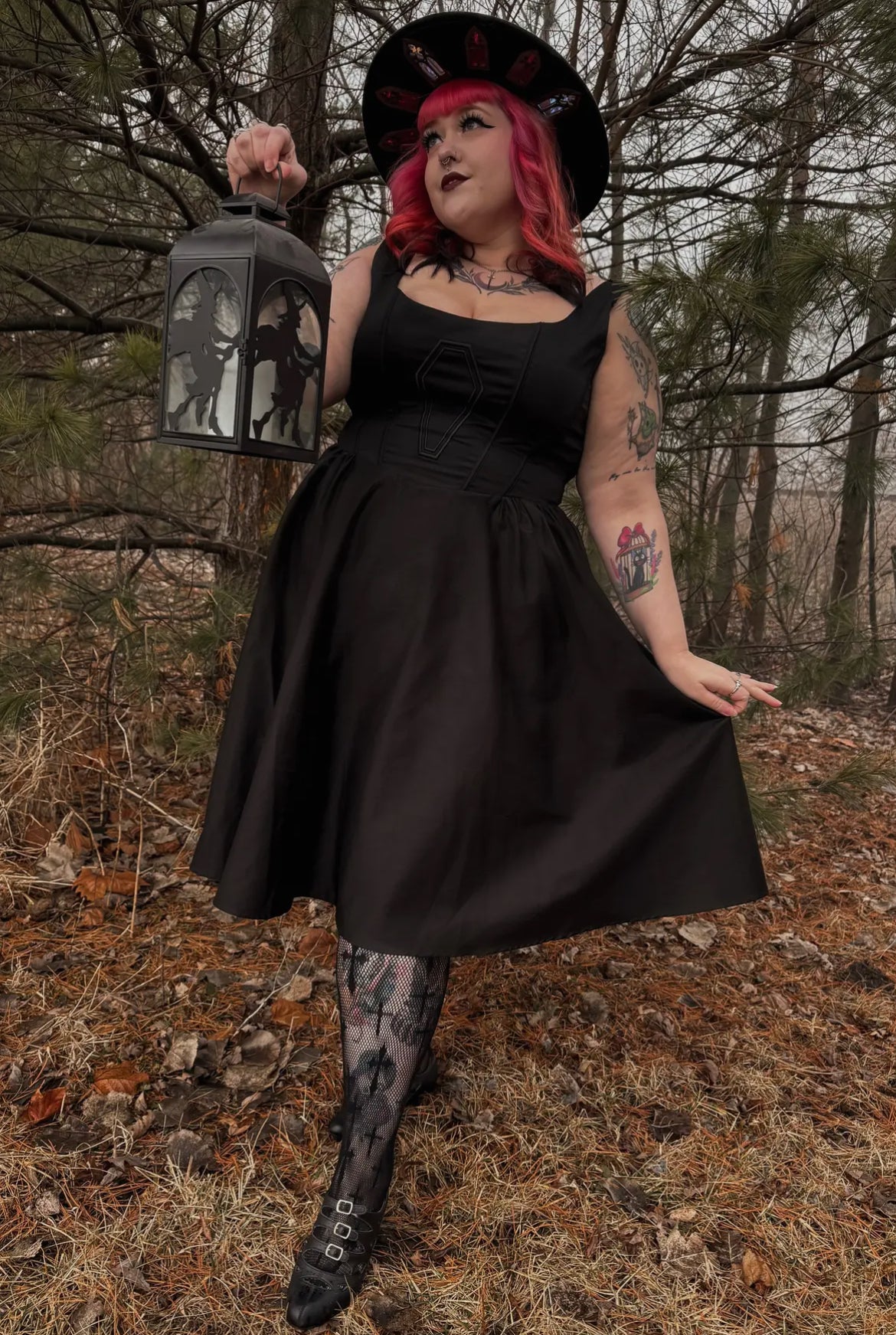 Gabriella Coffin Swing Dress
