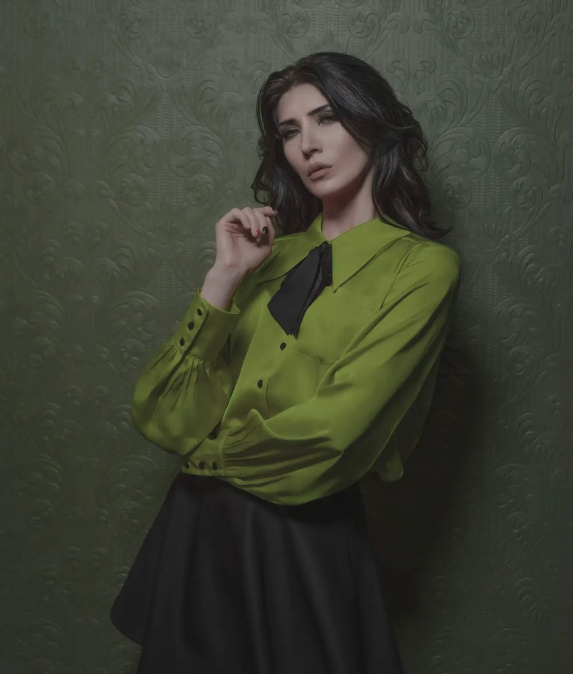 Gods and monsters button up