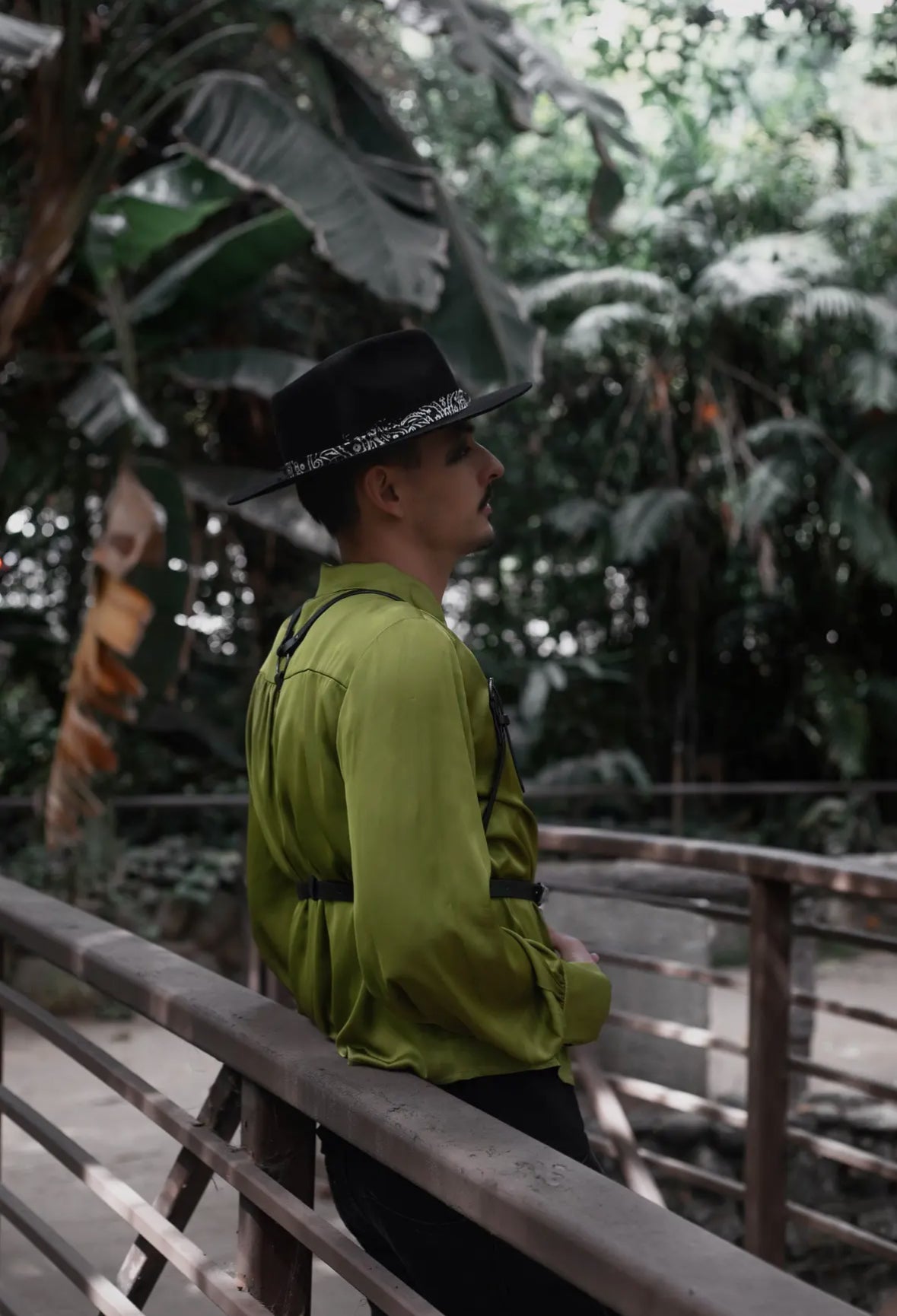 Gods and monsters button up