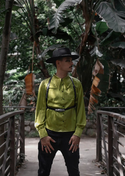 Gods and monsters button up