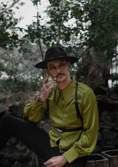 Gods and monsters button up