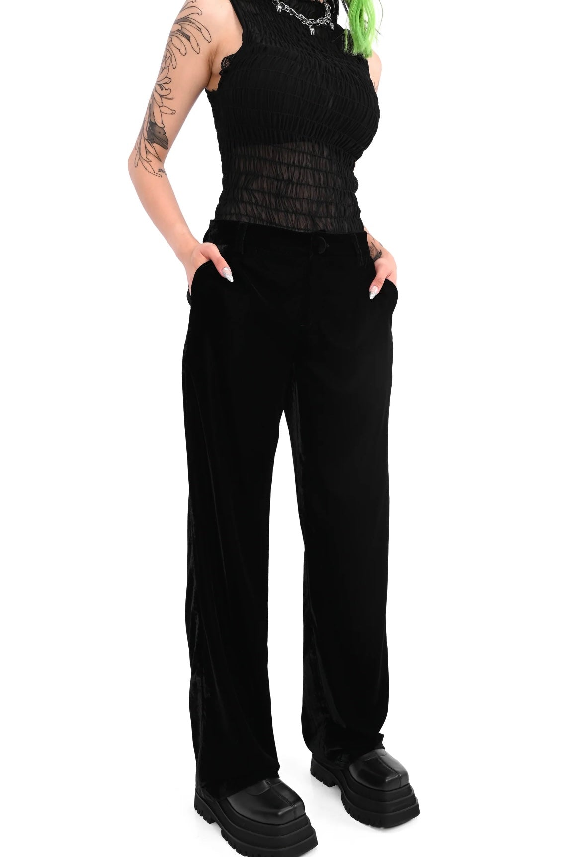 Eileen Velvet Pant