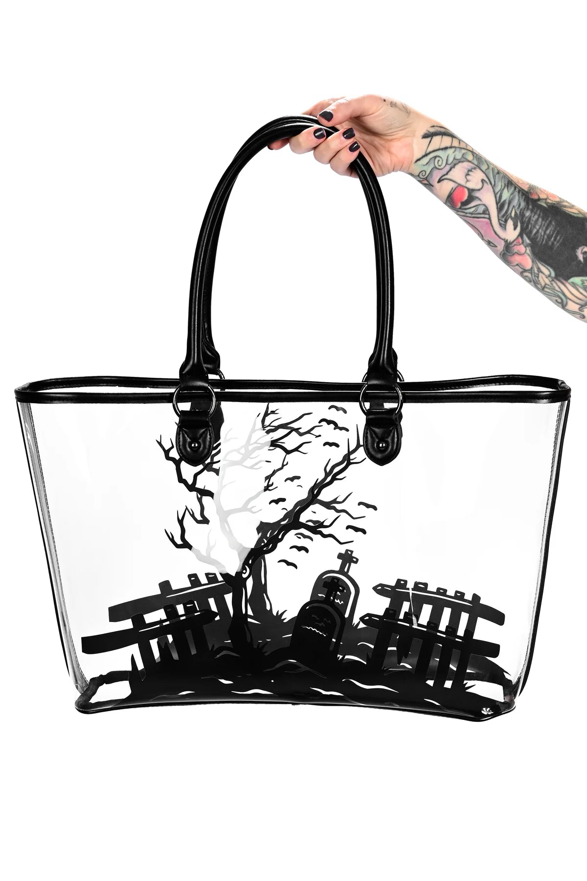 Clear Graveyard Tote