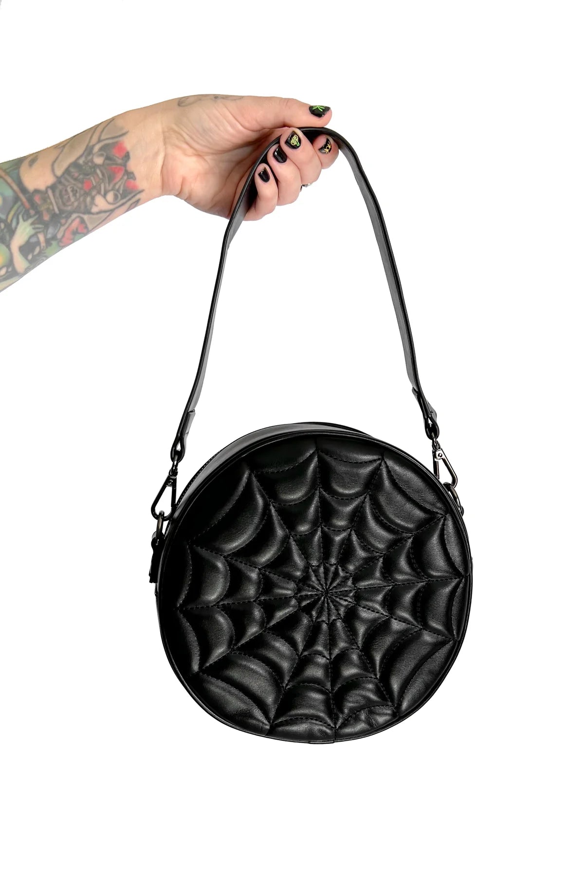 Convertible web crossbody bag