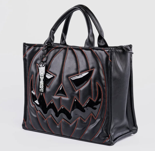 Sinister Pumpkin Tote Bag