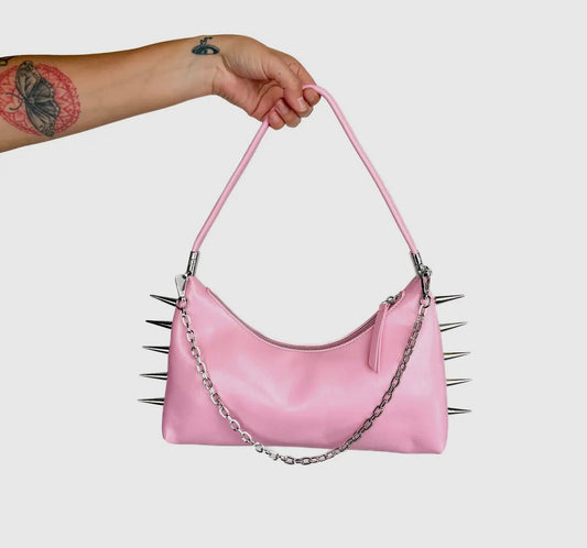 Pink 3 in 1 Convertible Shoulder Bag