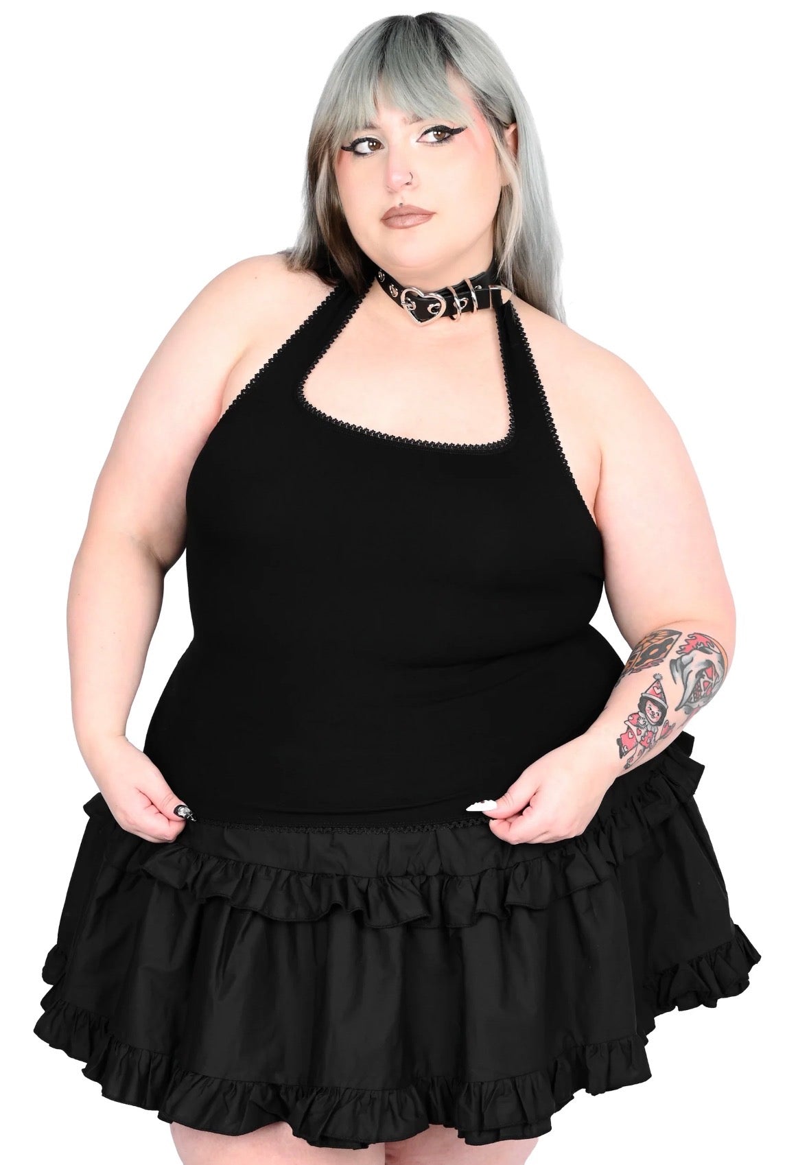 Square Neck Halter Top