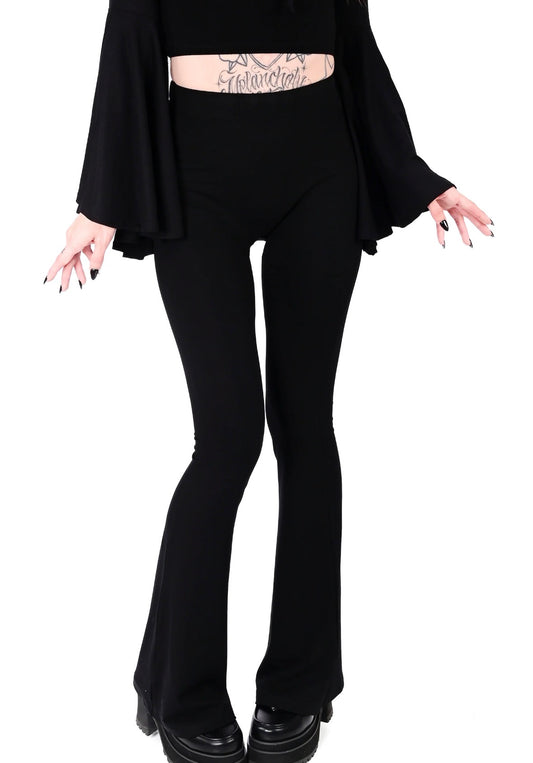 Black Seamless Flare Legging 2.0