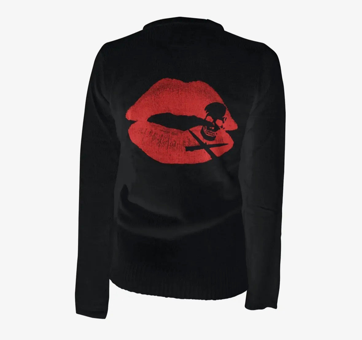 Red Kiss Of Death Cardigan