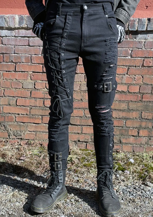 inquisition Shredded Jeans