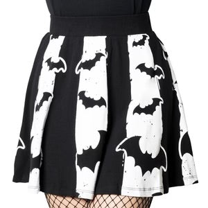 Bat Strpie Skirt