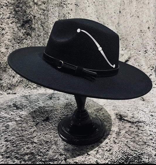 Hearse Bars Felt Hat