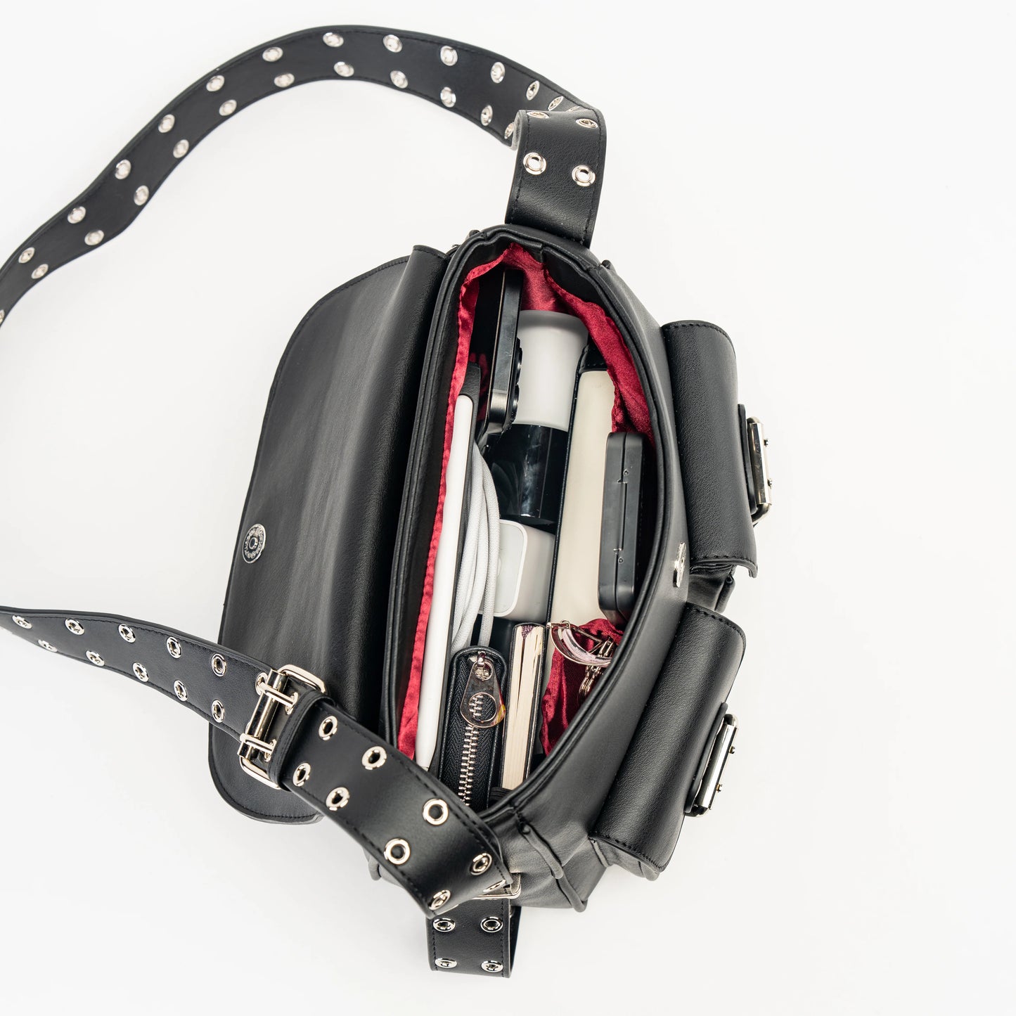wicked misfit O-ring moto bag