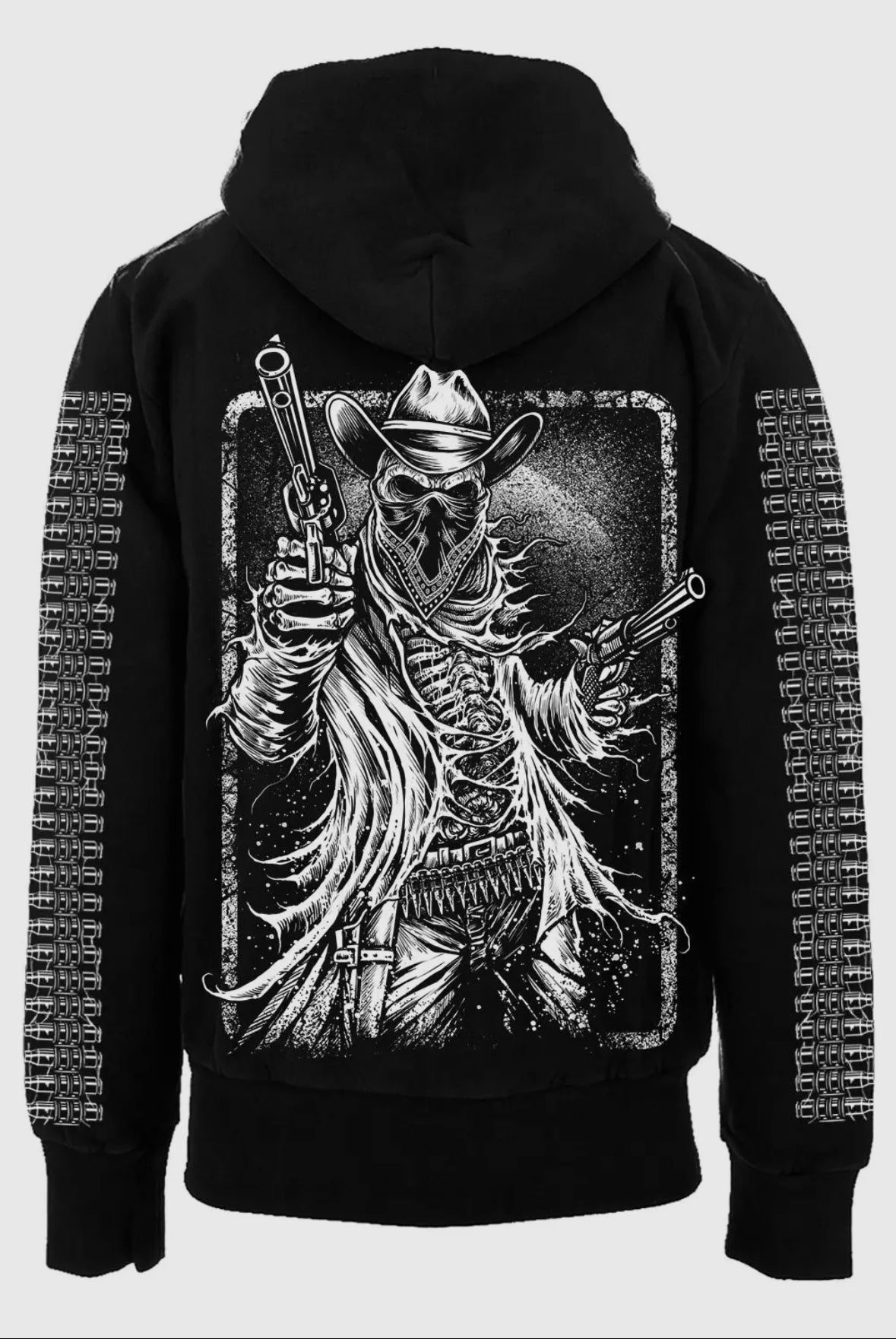 Western Goth Cowboy Hoodie