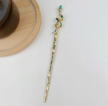 snake hair pin