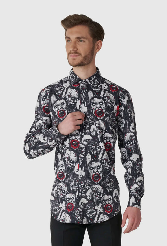 Zombie Button Up