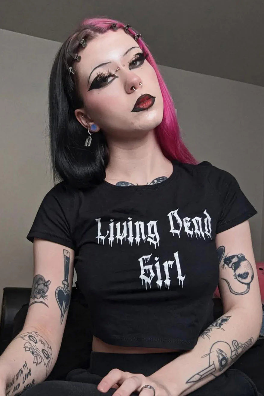 Living Dead Girl Crop