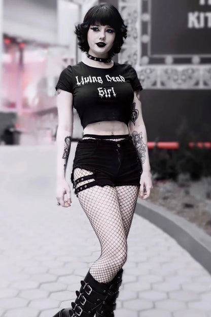 Living Dead Girl Crop