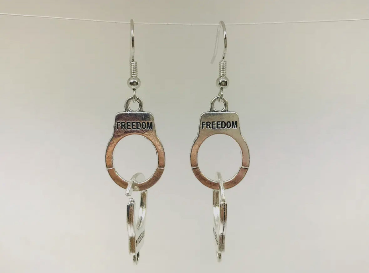 handcuff earrings