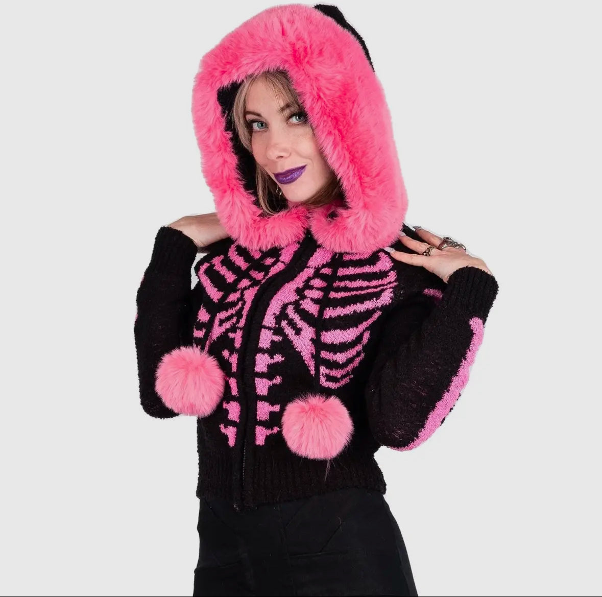 Ribcage Skeleton Hoodie