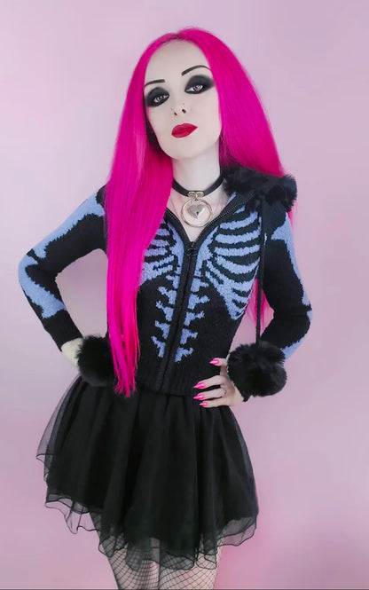 Ribcage Skeleton Hoodie