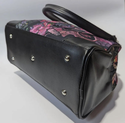 Skulls and Flowers Purse