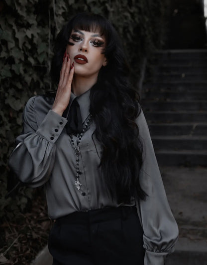 Silver Spectre Button Down