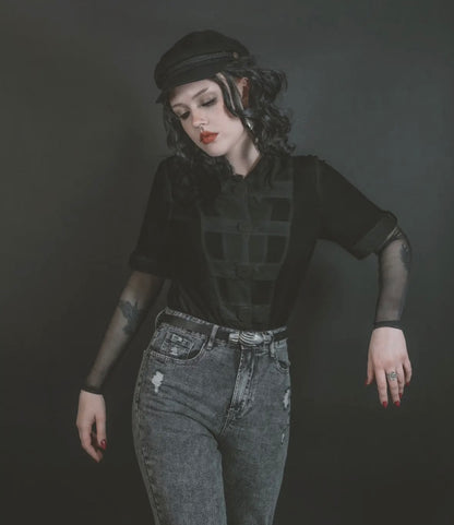Scissorhands Button Down