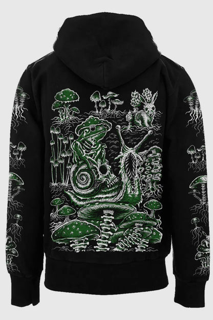 Dark Cottage Zip Up Hoodie
