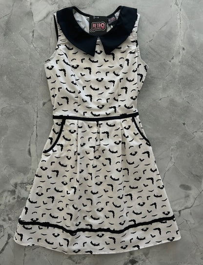 Bat Collared Dress